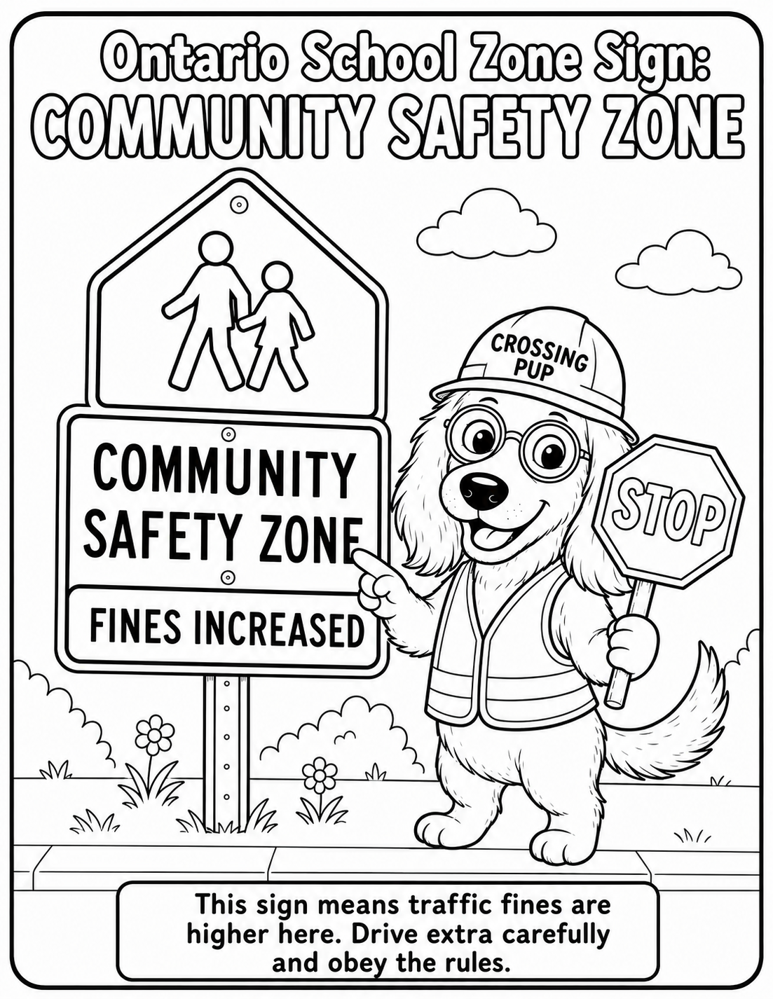 Toby colouring page 22